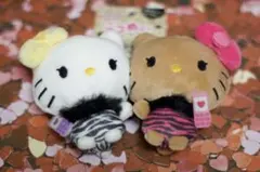 Hello Kitty 日焼けキティ　ぬいぐるみ キーホルダーのサムネイル