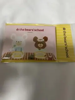 くまのかっこう スクエア缶バッジ ジャッキーのはつこい