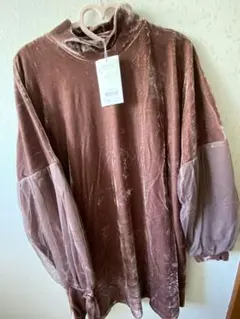 merry jenny メリージェニー　ワンピース　ベロア　チュニック