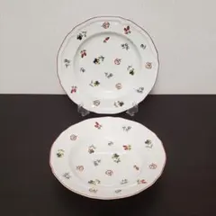 meissen マイセン 散らし小花 プレート18センチ2枚 meissen マイセン 散らし小花 プレート18センチ2枚 - メルカリ