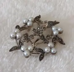 碌山 ハッピーバード四葉のクローバーペンダント ブローチ