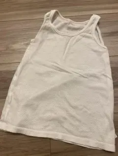 ユニクロ コットンメッシュタンクトップ 110