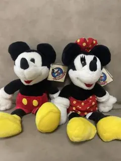 レア！ミッキー ミニー ぬいぐるみ 1996 Mickey's World レア！ミッキー ミニー ぬいぐるみ 1996 Mickey's World - メルカリ