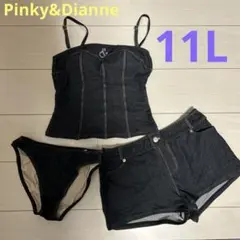 PINKY&DIANNE★ピンキー＆ダイアン★水着3点セット★11L★レディース