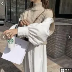 BLATE ♡ ハイネックショートニットベスト