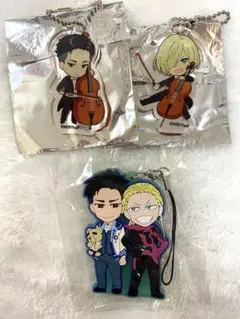 ユーリ!!! on ICE ユリオ オタベック アクリルキーホルダー セット