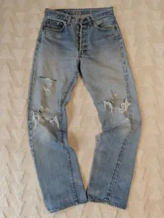 66期 ボタン裏6 Levi's 501 W31のサムネイル