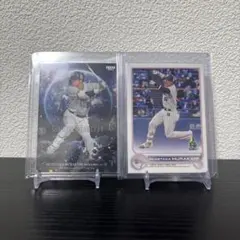 美品】BBM2023 村上宗隆＆山本由伸 カード計2枚セット genesis等