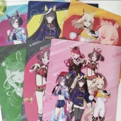 【非売品】ウマ娘 A4オリジナルクリアファイル 全6種 ファミマ