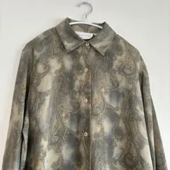 ペイズリー柄 シャツ