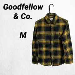 Goodfellow & Co. 長袖シャツ 【M】チェック ブラック イエロー