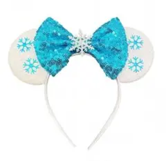 【新品】ディズニーアナ雪　エルサ風カチューシャ ファンタジースプリングス