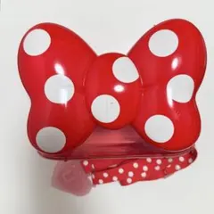 ミニー ポップコーンバケット リボン 紐付き 紐あり ディズニー