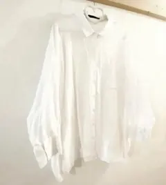 ♡最終値下げ♡★完売品！Heather モモンガビッグシャツ オーバーサイズ★のサムネイル