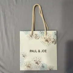 PAUL & JOE 花柄ショップ袋