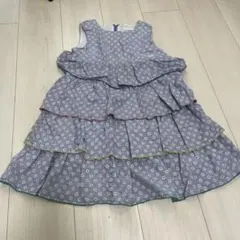 べべ　花柄ノースリーブワンピース 120cm