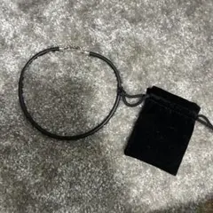 h'eres CETACEA LEATHER CHOKER NECKLACE - メルカリ