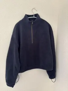 BEAUTY&YOUTH UNITED ARROWS ダークネイビーハーフジップ