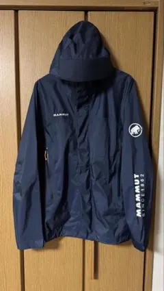 美品 マムート 軽量 エナジーウィンドブロックフードジャケット パーカ 