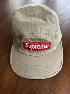 Supreme washed chino twill camp cap FW25