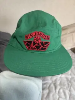 AIR JORDAN グリーンキャップ 23