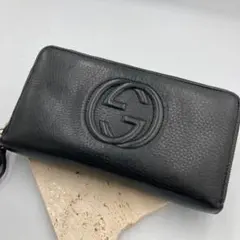 限定価格】 GUCCI グッチ SOHO ラウンドファスナー 長財布 - メルカリ