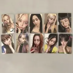 ルセラフィム CRAZY 5枚コンプセット shopee ラキドロ 限定 特典 LE SSERAFIM 4thミニアルバム 'CRAZY'《HMV限定特典：ステッカー(5種