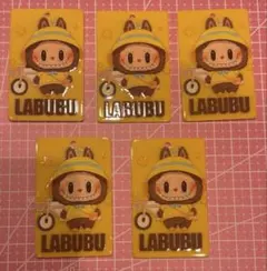 LABUBU ラブブ アクリルプレート 5個セット