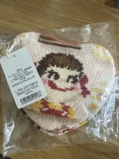 新品•未使用❣️フェイラー　ペコちゃん　顔型　ポーチ 新品 フェイラー × 不二家 ペコちゃん ペコアラモード 顔型