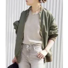 Deuxieme Classeミリタリーブルゾン カーキ　MA1 Deuxieme Classe（ドゥーズィエムクラス）の「MA1（）」 - WEAR