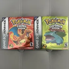 ポケモン ファイアーレッド・リーフグリーンセット未開封