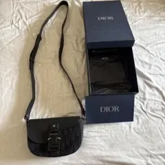 DIOR Saddle フラップ付き メッセンジャーバッグ ミニ タグ付き