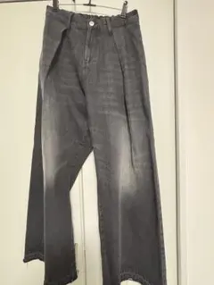 Lui's ワイドデニムパンツ ブラックデニムのサムネイル