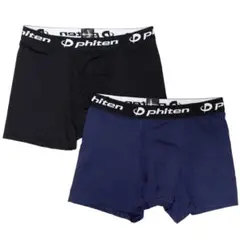 【Phiten／ファイテン】アクアチタン ボクサーブリーフパンツ2枚セット・M