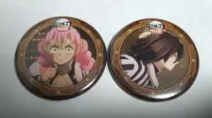 ufotable cafe 鬼滅の刃 缶バッジ 伊黒小芭内 甘露寺蜜璃 無限城編