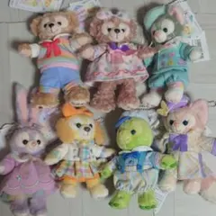 ダッフィー&フレンズ ハートフェルト·レターズ·オブ·フレンドシップ ぬいバ7種