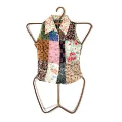 エスニック ノースリーブ シャツ キャミワンピ パネルデザイン