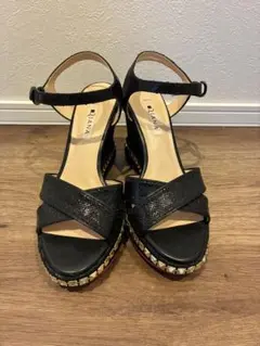 DIANA ダイアナ　ブラック　サンダル　ウェッジサンダル