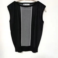 ワールド Lui Chantant ノースリーブ ニット ブラックのサムネイル