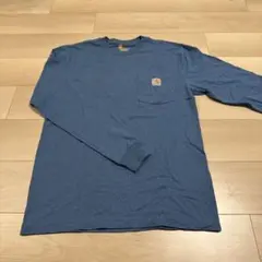Carhartt 長袖Tシャツ Sサイズ ブルー