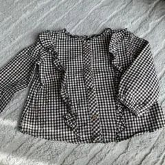 ZARA Baby 98㌢　ギンガムチェックシャツ