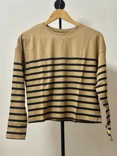 新品◆田中亜希子 さんコラボ・コットン ロンT レディース Tシャツ