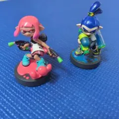 スプラトゥーン　ammibo　ボーイ・ガール　セット