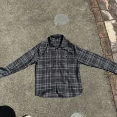 Nike SB 長袖ネルシャツ L ブラック/グレーのサムネイル