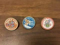 トムとジェリー　丸い　ピンバッジ　3個セット