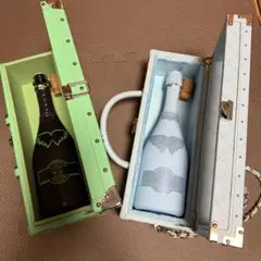 エンジェル シャンパン ドゥミセック ピンク 空き瓶 ケース - メルカリ