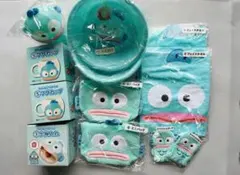 未使用】けろけろけろっぴ お弁当箱 小鉢 スプーン フォーク 歯ブラシ