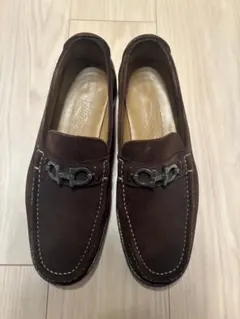 Salvatore Ferragamo スエード ローファー ブラウン　9E E