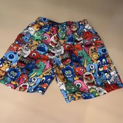 モンスター柄 ハーフパンツ 12Y