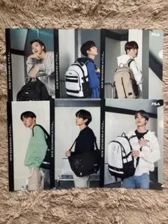 FILA BTS クリアファイル 5枚セットのサムネイル